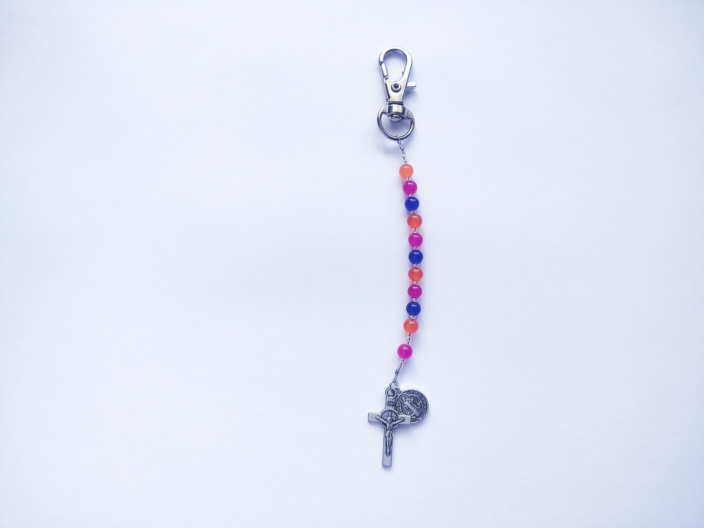 Our Lady of Guadalupe Rosary Keychain